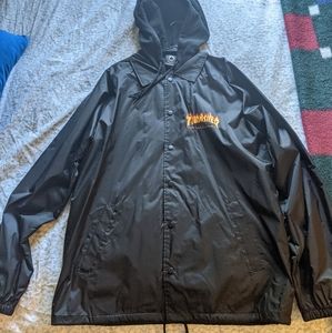 Thrasher button up hoodie Jacket